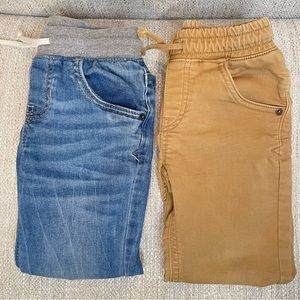 Cat & Jack straight leg pants (set of 2)